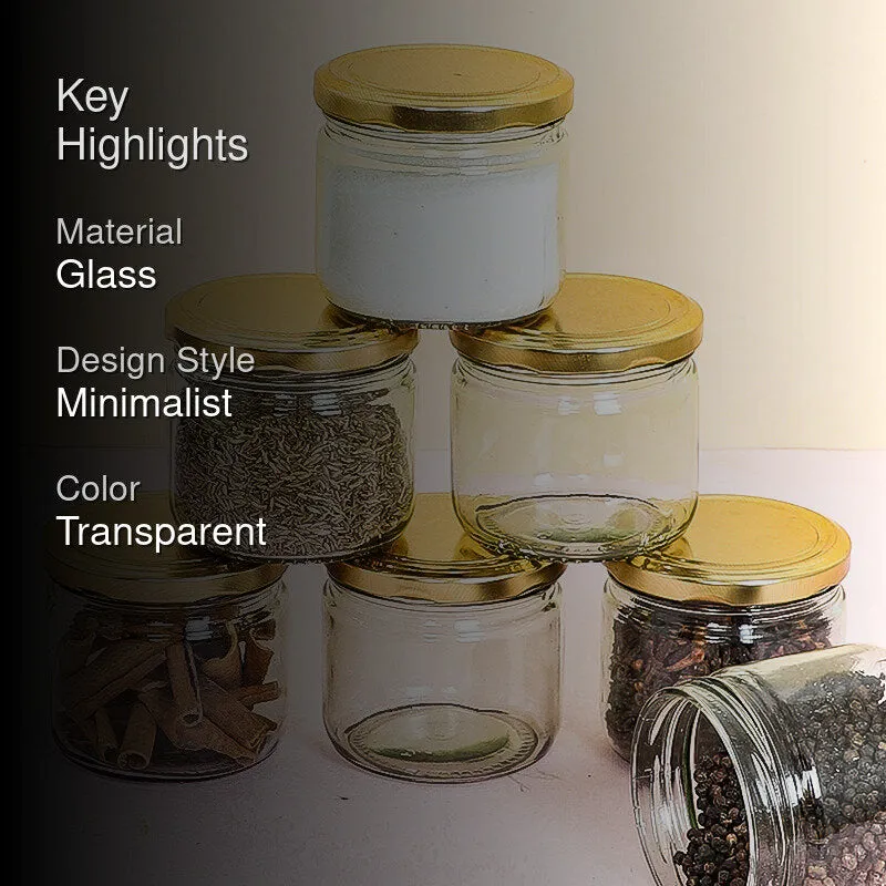 Serga Storage Jar (500 mL Each) - Set Of Five media 2