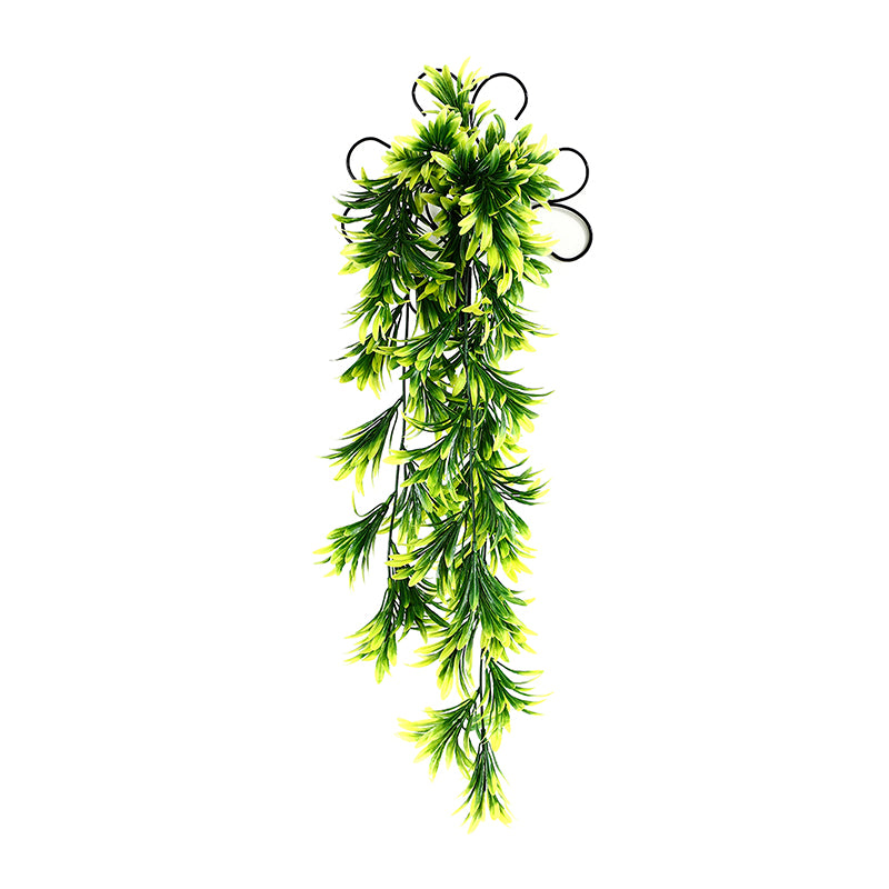 Faux Green Vine With Metal Wall Stand media 6