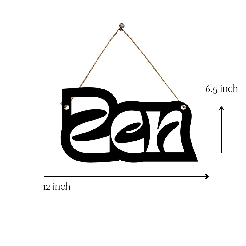 Zen Mild Steel Wall Accent media 5