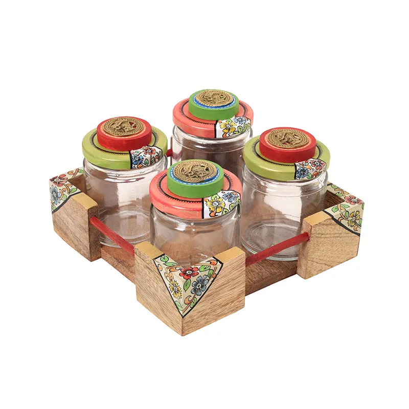 Ritubhedha Jar Set With Tray - Five Piece Set media 5