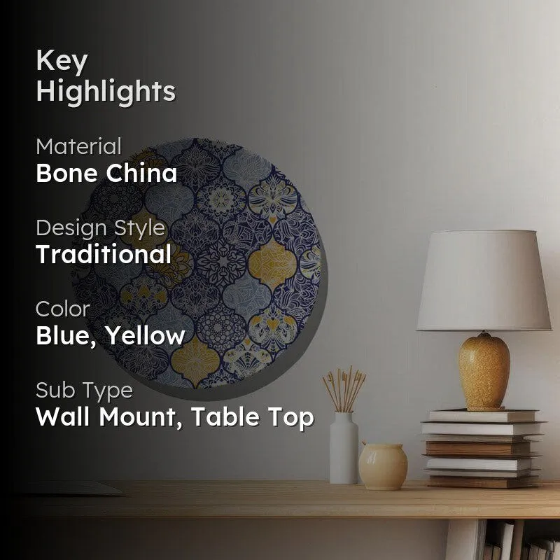 Majolica Art Wall Plate media 2