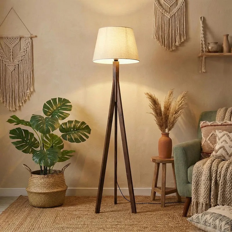 Orionis Tripod Floor Lamp with Fabric Shade media 1