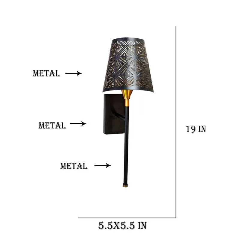 Tyvora Metal Wall Lamp media 9