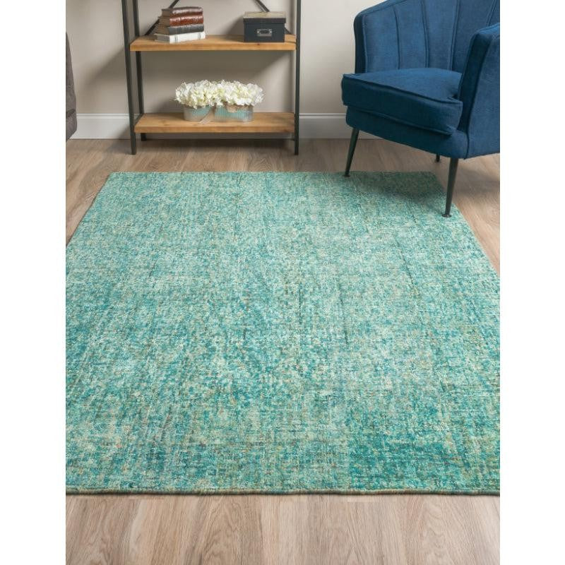Handloom Hand Tufted Harmony Wool Rug - Sea Blue media 3