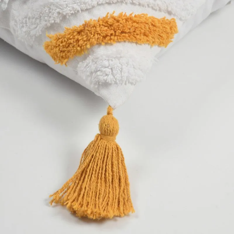 Kasper Chroma Tufted Cushion Cover - Yellow media 3