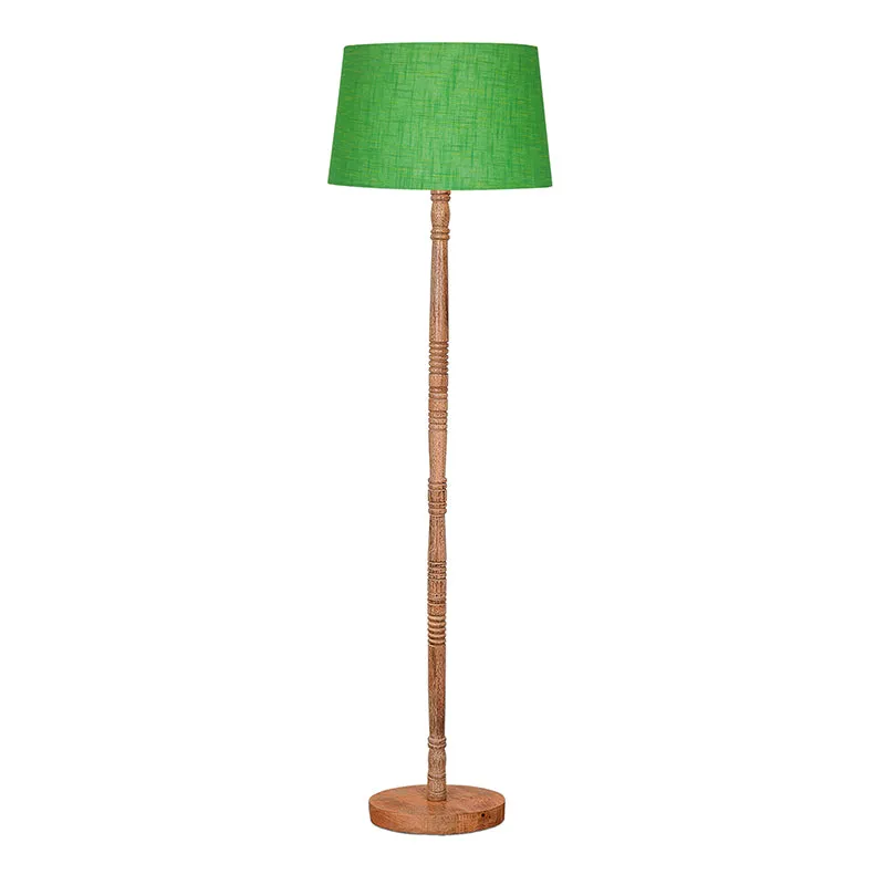 Elfin Neo Wooden Floor Lamp - Green media 4
