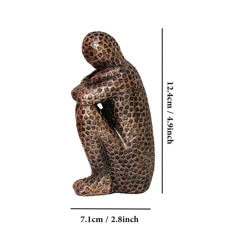 Glum Man Resin Showpiece media 6