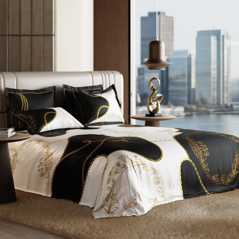Fashion Finale Satin Bedsheets - 150 GSM