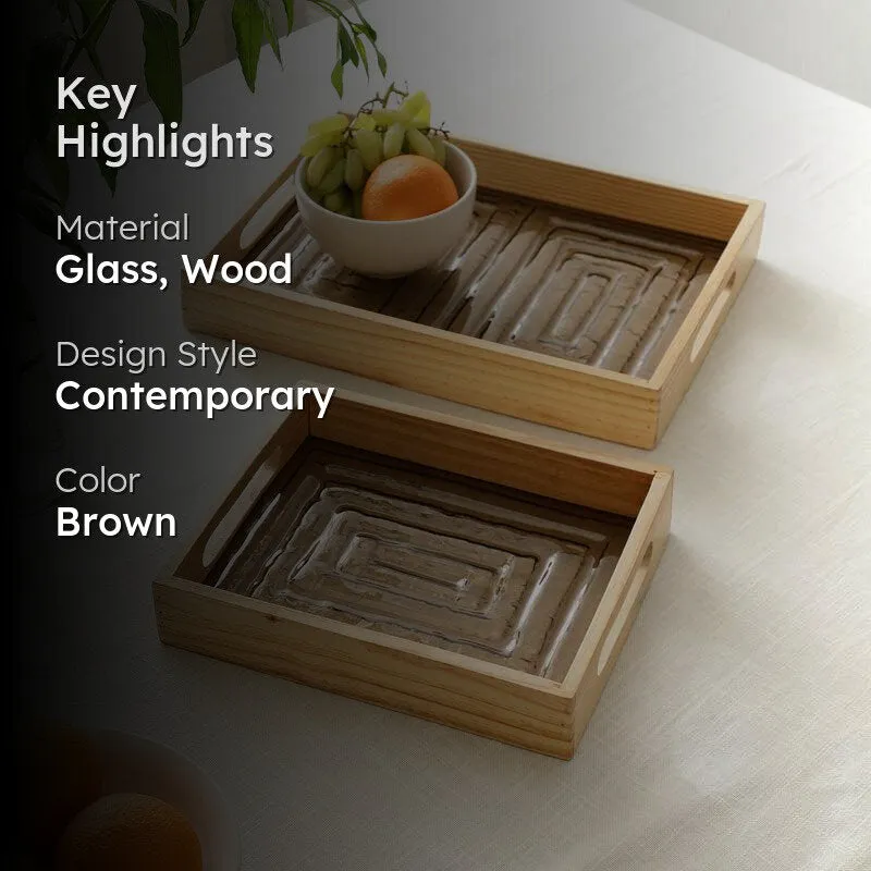 Nested Serving Tray - Set Of Two media 2