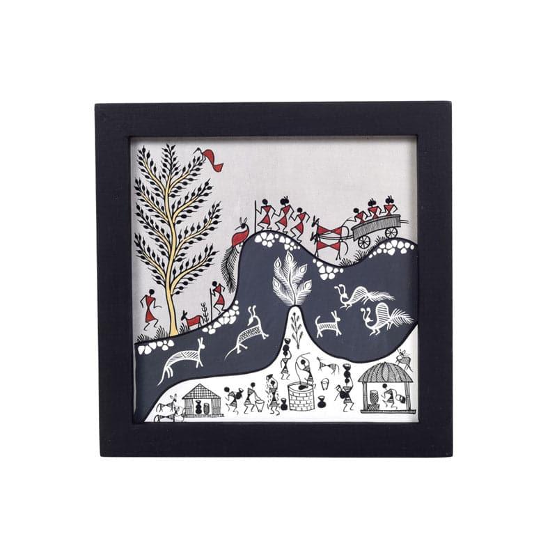 Vaya Warli Canvas Wall Art media 3