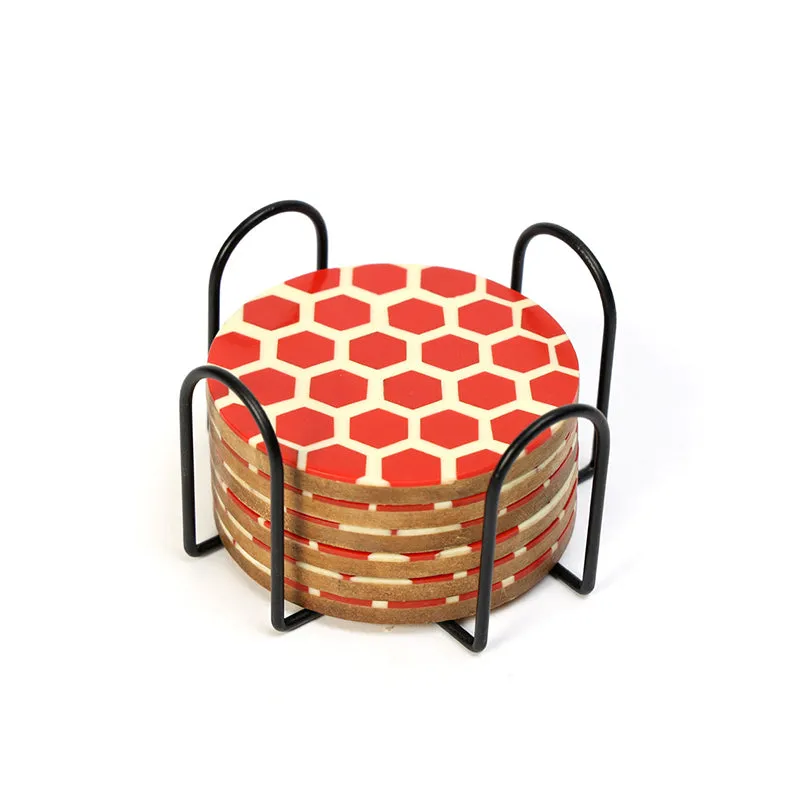 Vexis MDF Coaster - Seven Piece Set media 4