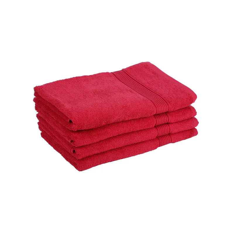 Bodil Bath Towel (Red) - Set Of Four media 5