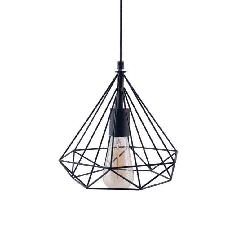 Diamond Mesh Metal Ceiling Lamp media 4