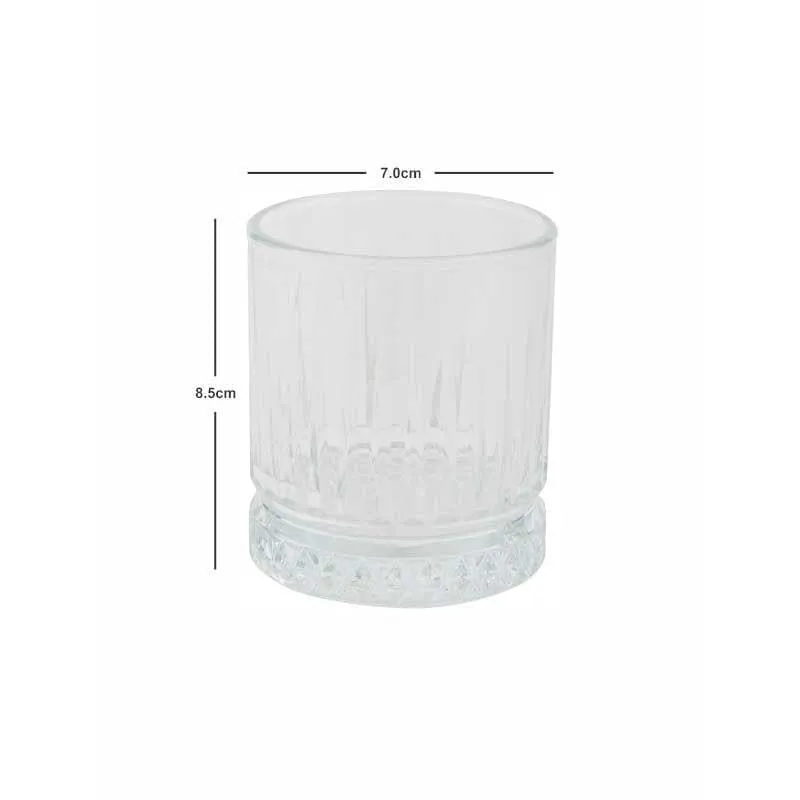 Pasabahce Texos Old Fashioned Glasses (210 mL Each) - Set Of Four media 4