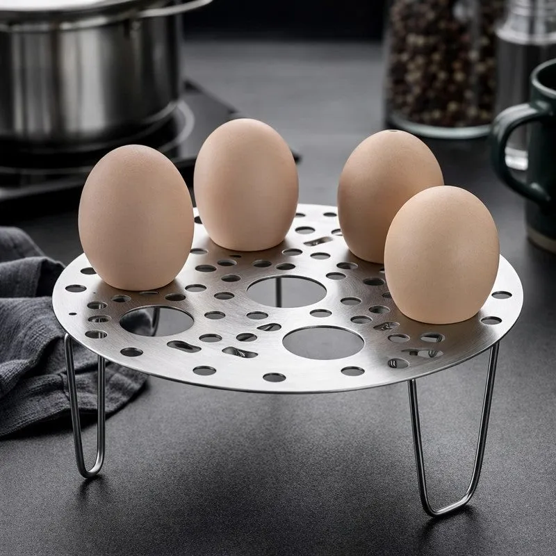Durable Stainless Steel Steamer Rack media 1