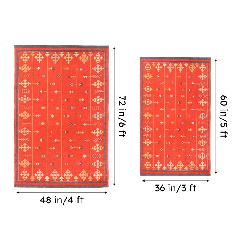 Dhaga Handwoven Cotton Rug media 9