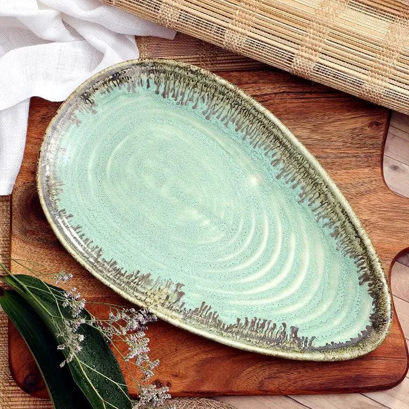 Peppa Oyster Handmade Ceramic Platter media 1