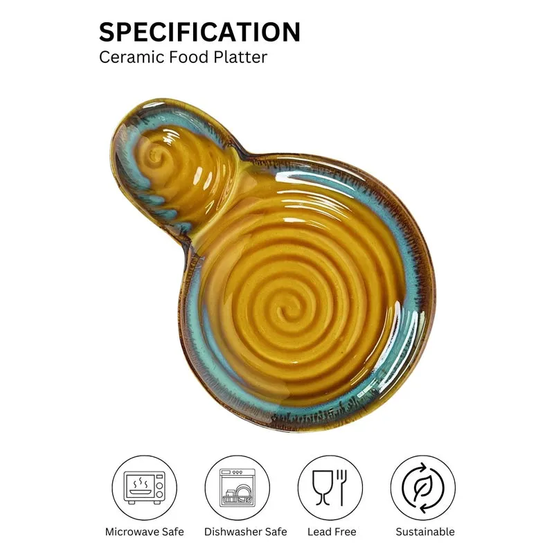 Porcelli I Ceramic Platter media 5