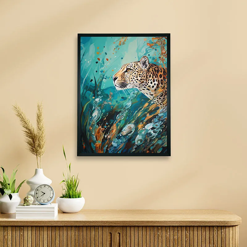 Leopard Lace Canvas Wall Art media 1