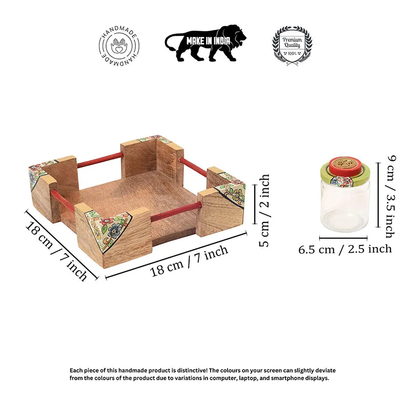 Ritubhedha Jar Set With Tray - Five Piece Set media 6