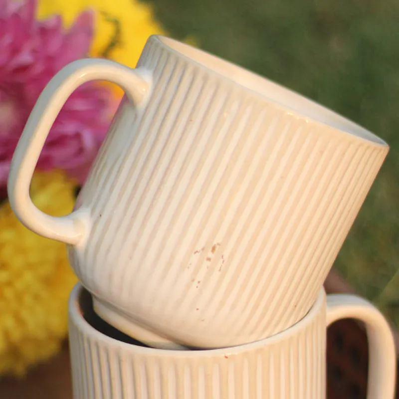Latroya Ceramic Coffee Ceramic Coffee Mug (260 mL) media 3
