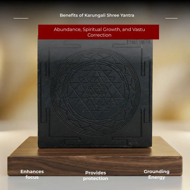 Sacred Shri Yantra Energy Wooden Showpiece media 7