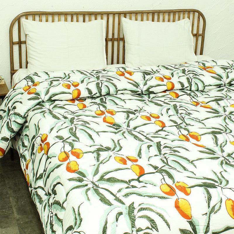 Tropical Mango Vine Comforter - 350 GSM media 4