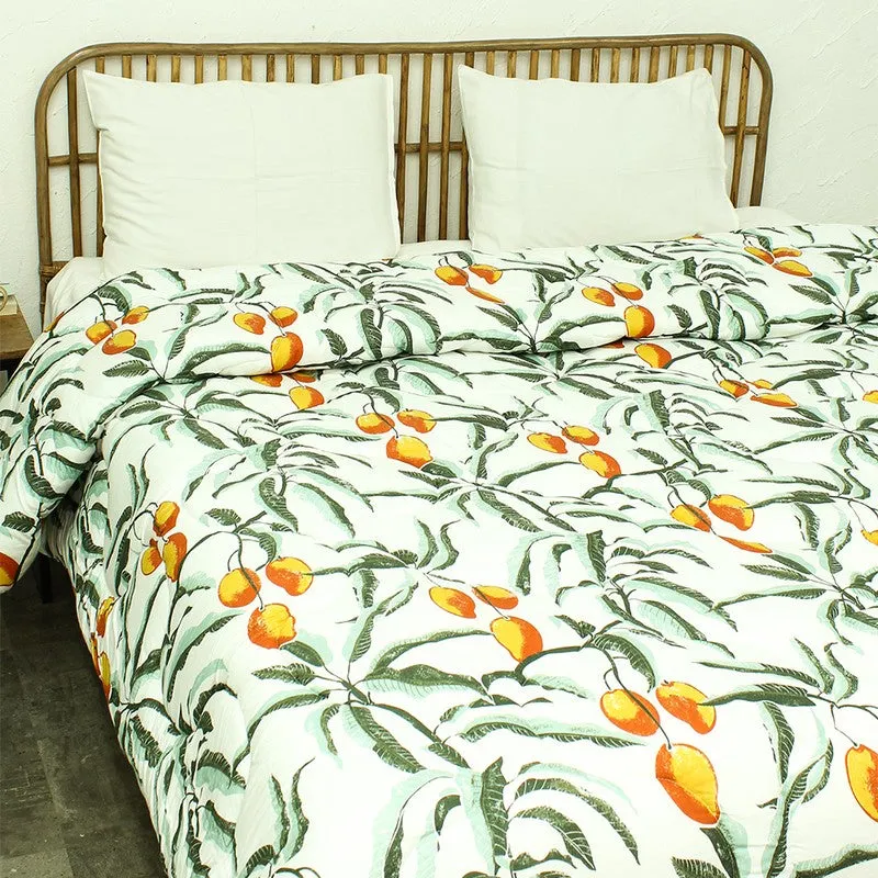 Tropical Mango Vine Comforter - 350 GSM media 4