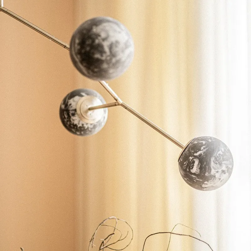 Orange Tree Noir Smoked Ceiling Lamp media 5