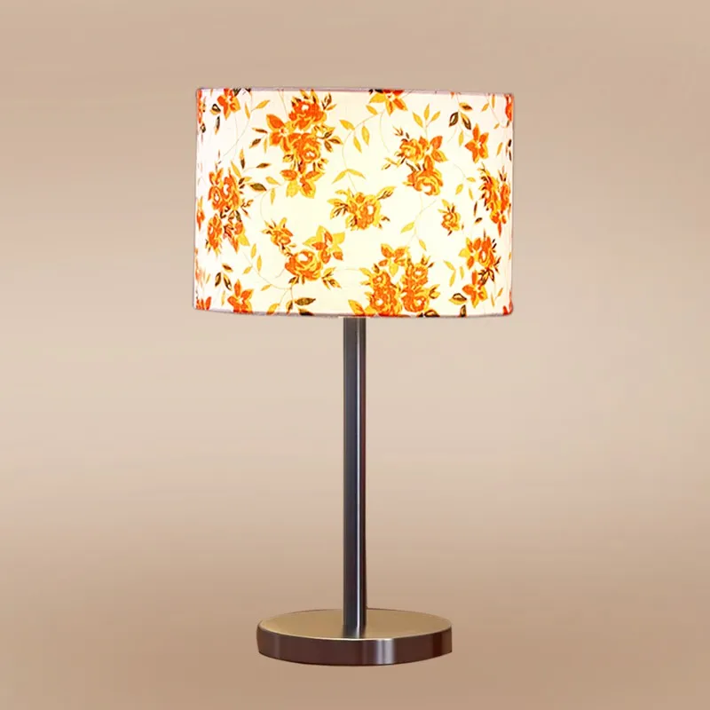 Noctra Glow Floral Metal Table Lamp media 6