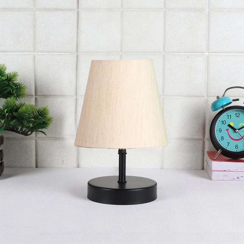 Otravo Fabric Table Lamp - White media 3