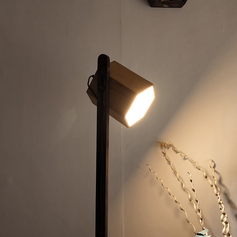 Vlanie Wooden Floor Lamp media 6