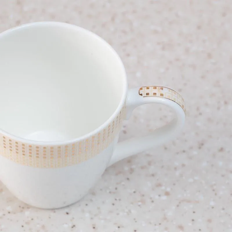 Mirona Porcelain Tea Cup (200 mL Each) - Set of Six media 4