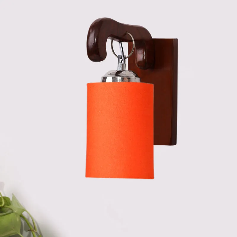 Klarion Wooden Wall Lamp - Orange media 3