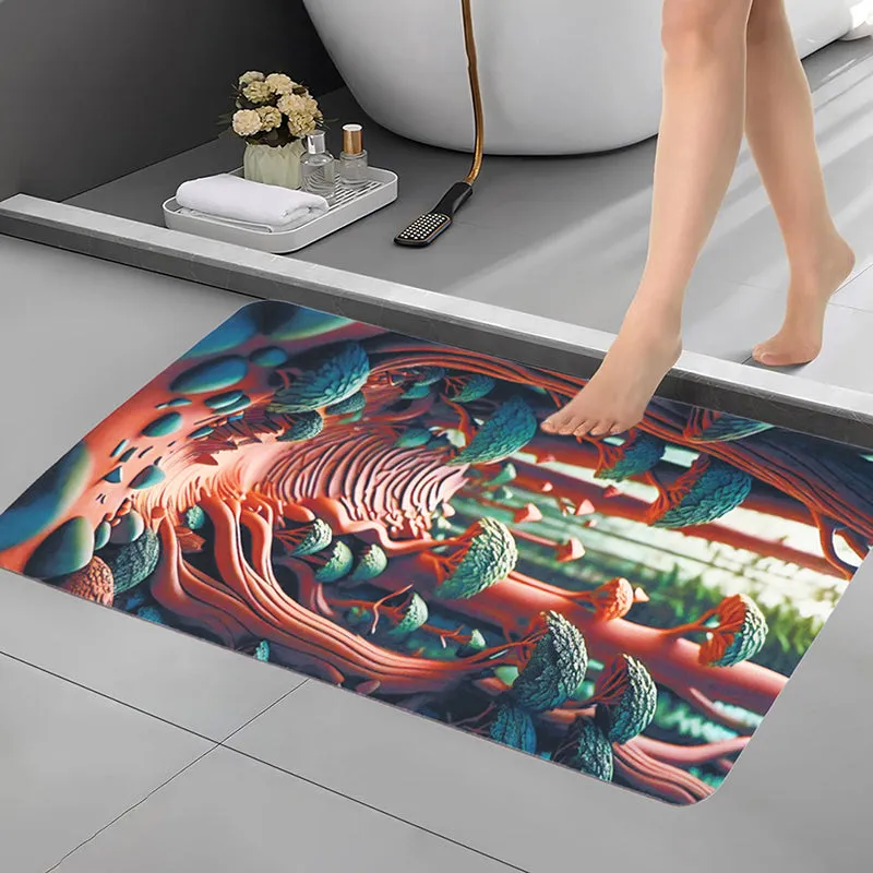 Bayou Anti Skid Bath Mat media 1