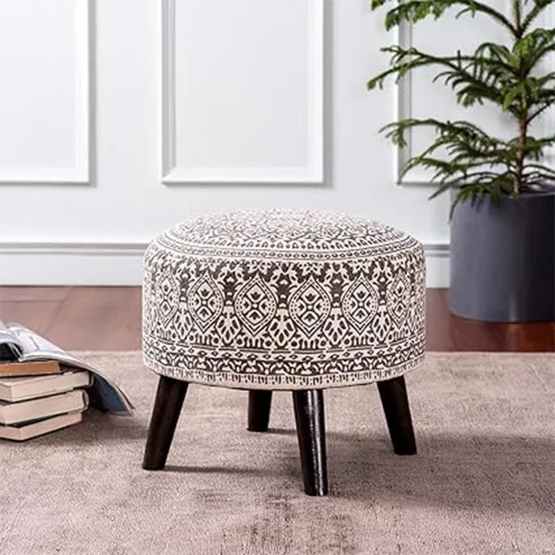Chenova Cotton Ottoman media 1