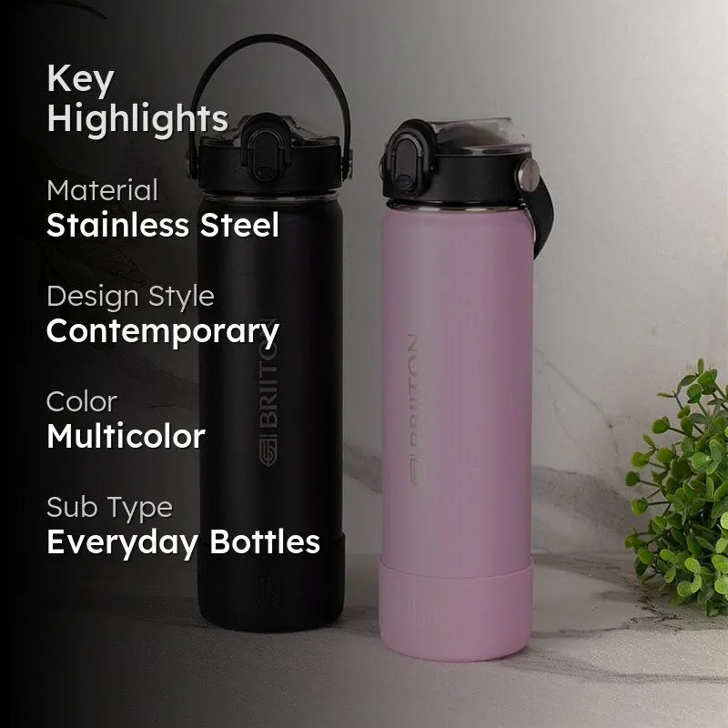 Dream Drip Bottle (Black & Pink, 750 mL Each) - Set Of Two media 2