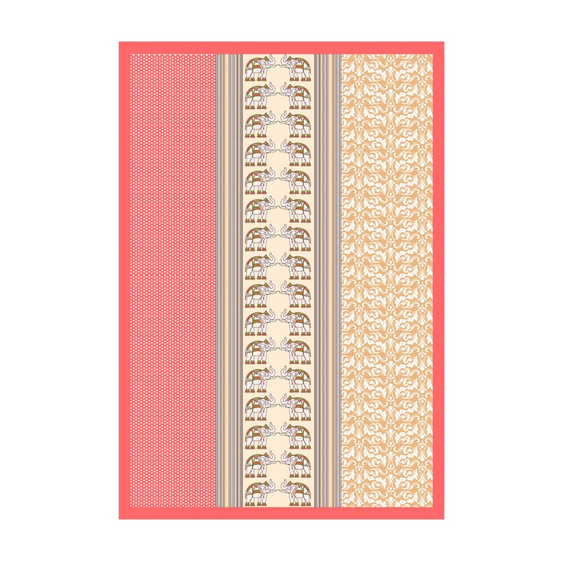 EliteDream Cotton Bedsheet (Red) - 180 TC media 5