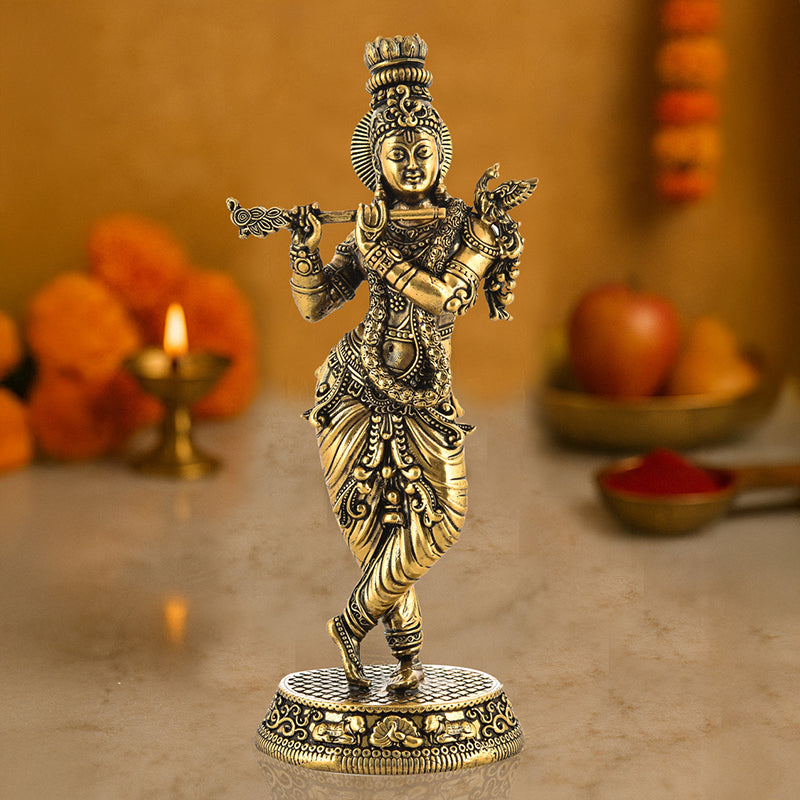 Divine Venugopala III Brass Idol