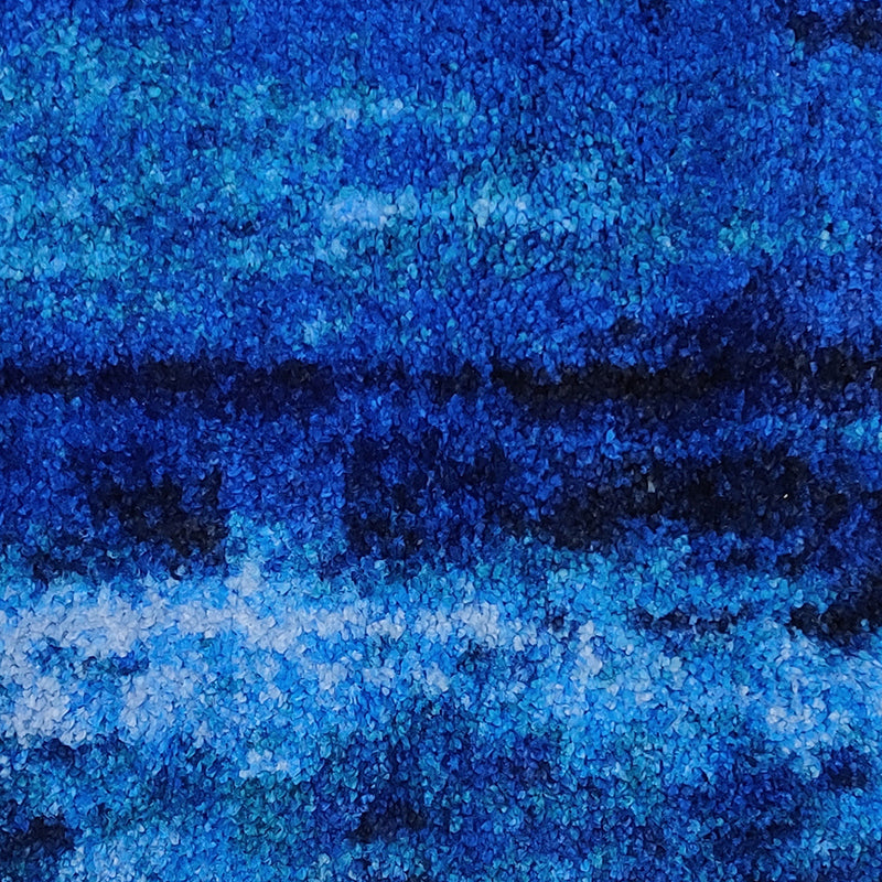 Baird Abstract Micro Fiber Area Rug - Blue media 5