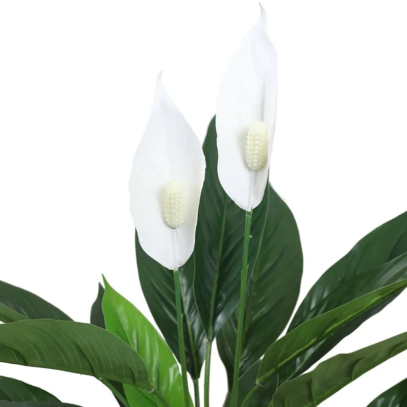 Foliage Flourish Artificial Plant With Black Plastic Pot media 6