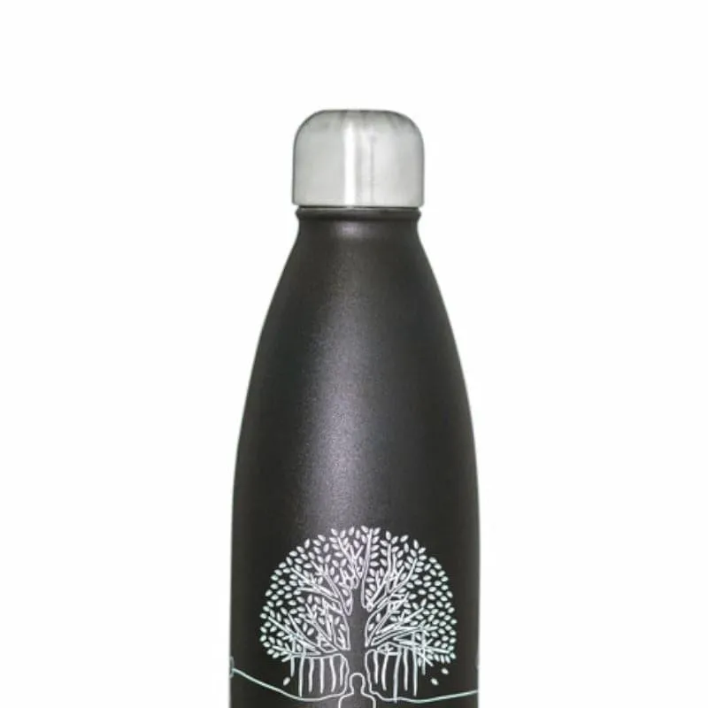 Zen Sip Hot & Cold Thermos Bottle (Black) - 750 mL media 3