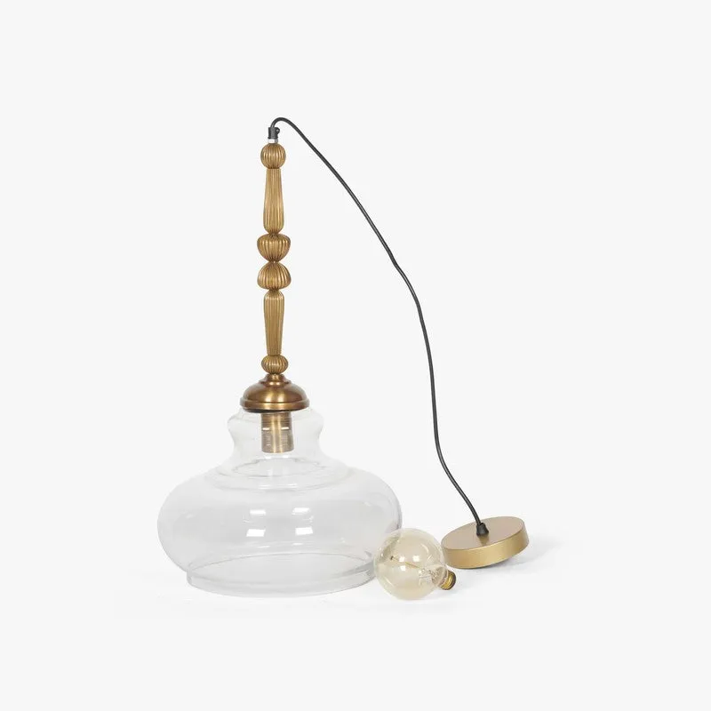 Kurasi Oval Glass Ceiling Lamp media 7