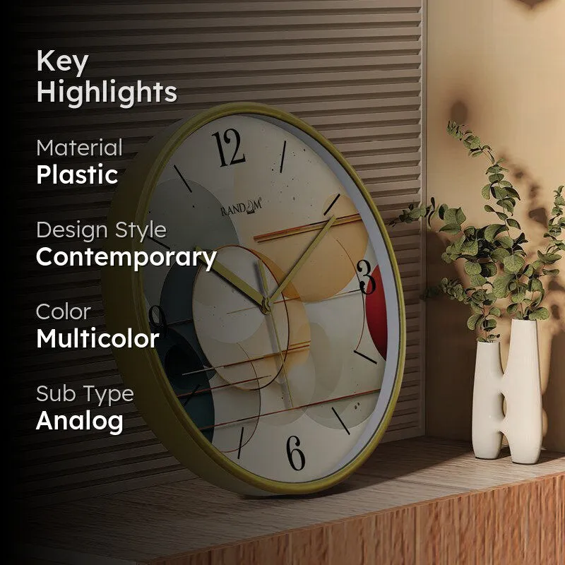 Rooz Analog Wall Clock media 2