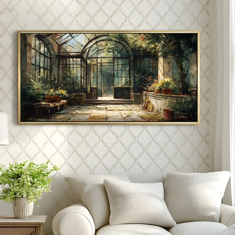 Classic European Botanical Atrium Wall Art media 3