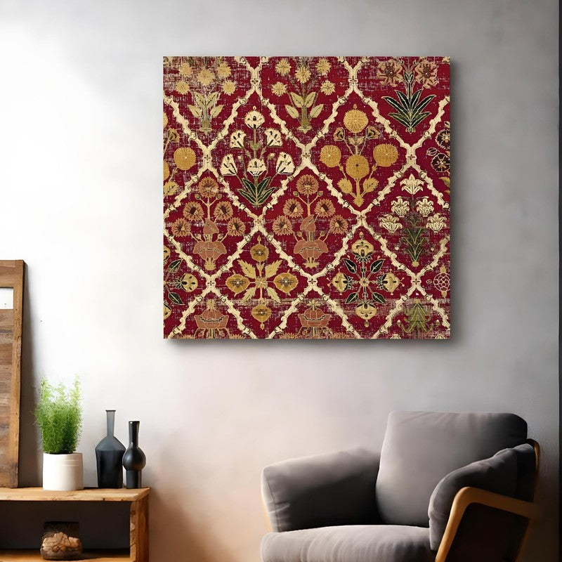 Desi Motif Canvas Wall Art media 8