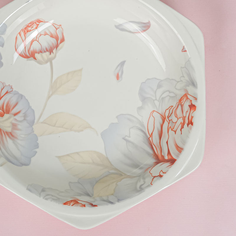 Mida Floral Pasta Plate - Set Of Two media 6