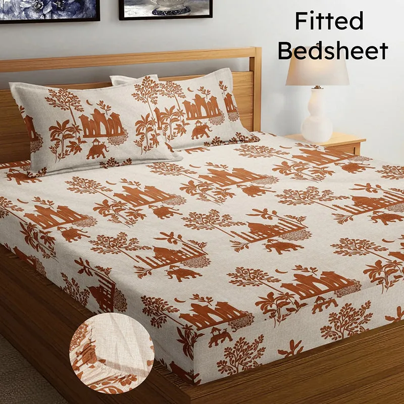 Jordyn Fitted Bedsheet - 180 GSM media 3