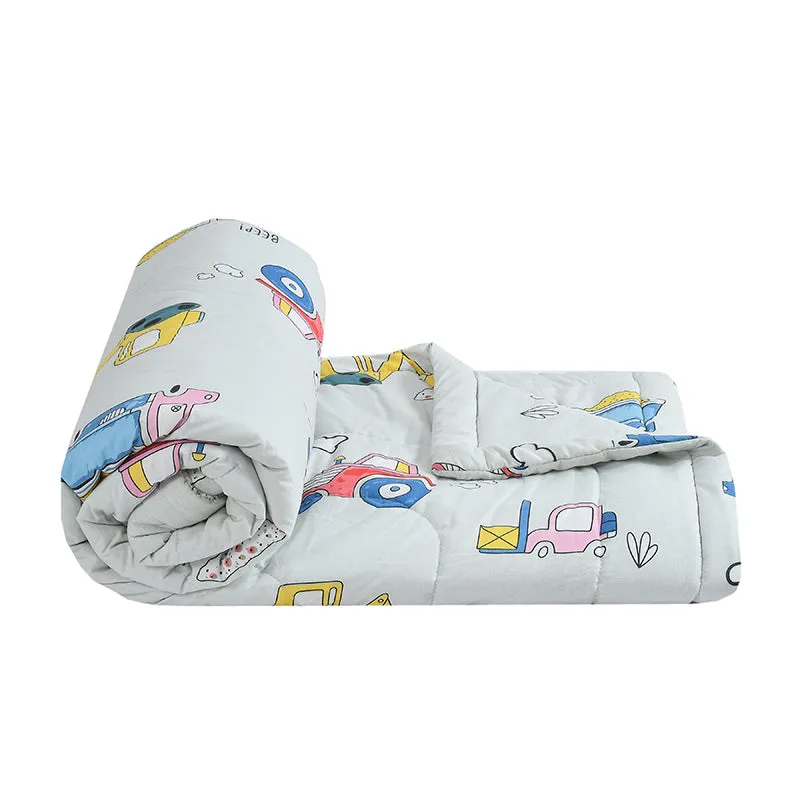 Trucker's Tuck-In Kids Microfiber Comforter - 150 GSM media 5