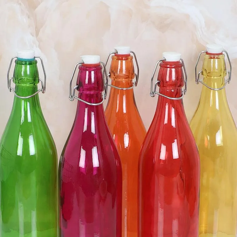 Sanso Glass Water Bottle (1000 mL) - Set Of Five media 3